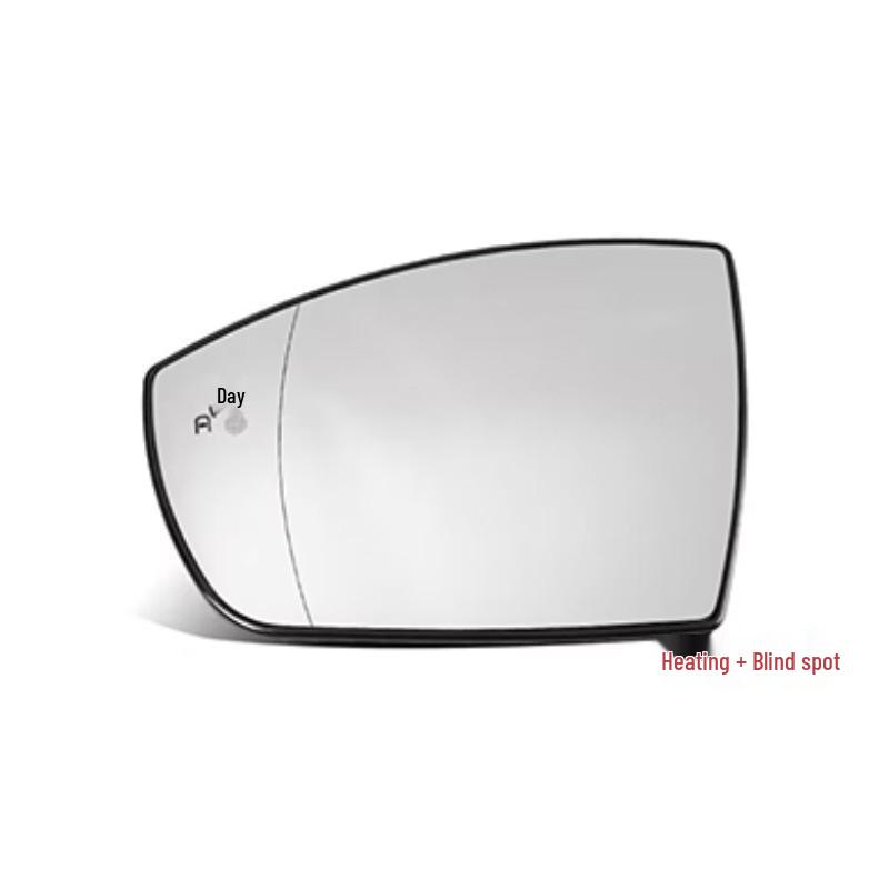 Compatible Rearview Mirror Lens for 07-18 Ford Focus, 09-16 Fiesta, Mondeo, Victory, Ecosport, and Kuga.