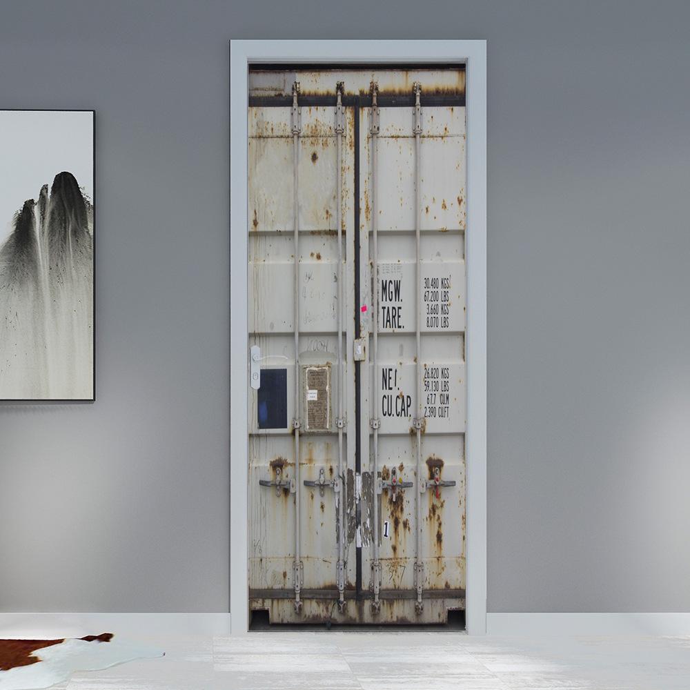 Cross-Border Self-Adhesive Removable Door & Wall Sticker for Rental Room Renovation.