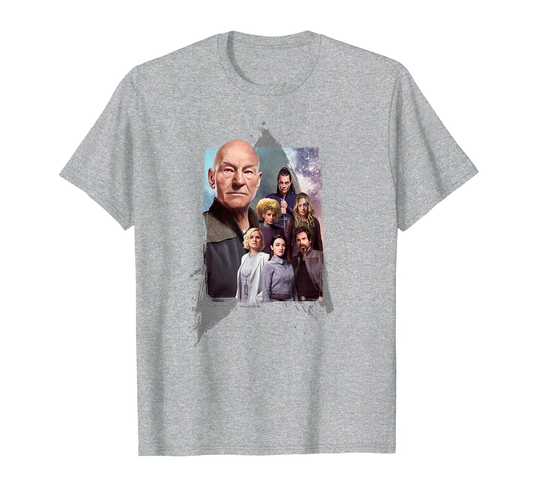 

Футболка Star Picard Crew Delta Trek серый