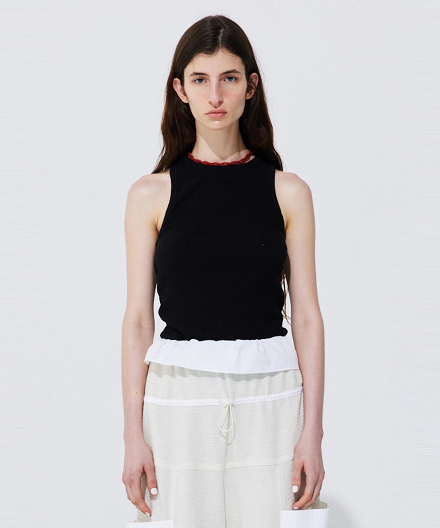 Bundercammer Back Cut-Out Sleeveless_Black M