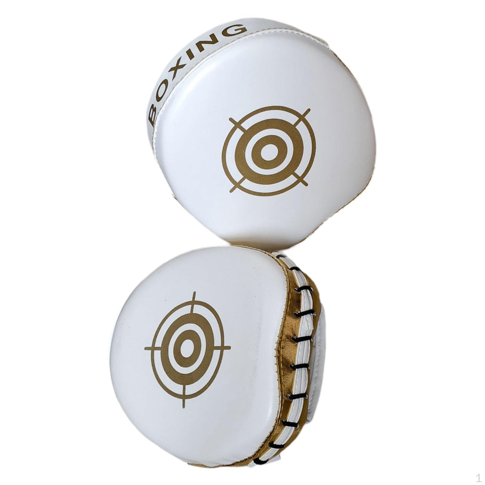 

Punching Mitts Boxing Pads Hand Targets Breathable Lightweight Comfortable Punch золотистый