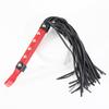 High Quality Pu Leather Pimp Whip Racing Riding Crop Party Flogger Hand Cuffs Queen Colourful Horse Riding Whip
