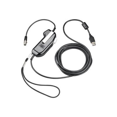 PTT Headset Adapter - HP INC - Poly - Monaural - TAA Compliant - Push-to-talk
