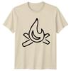 Life Is Better Around A Campfire TShirt Campfire Birthday Gift For Him And Her