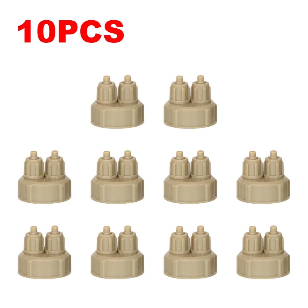 1-10pcs Aquarium CO2 System Generator Bottle Cap Fish Tank Live Plant DIY Air Diffuser Carbon Dioxide Reactor Instrument