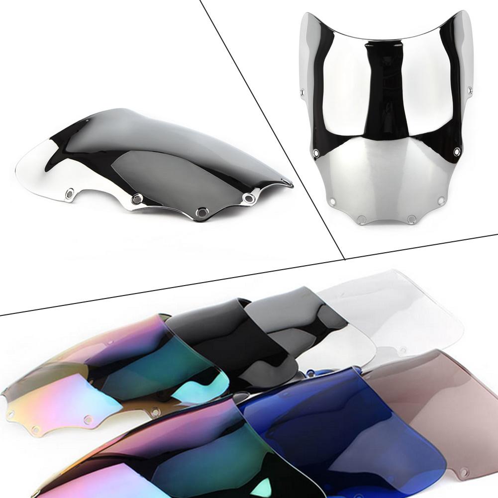 Windshield For Kawasaki EX500 EX 500 Ninja 500R 1987-2009 Double Bubble WindScreen Motorcycle Accessories Fairing Deflector