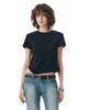 Sekeonmonollogeu W. Oblique Slim Fit Short Sleeve T-Shirt [Black]_Sewts005Black