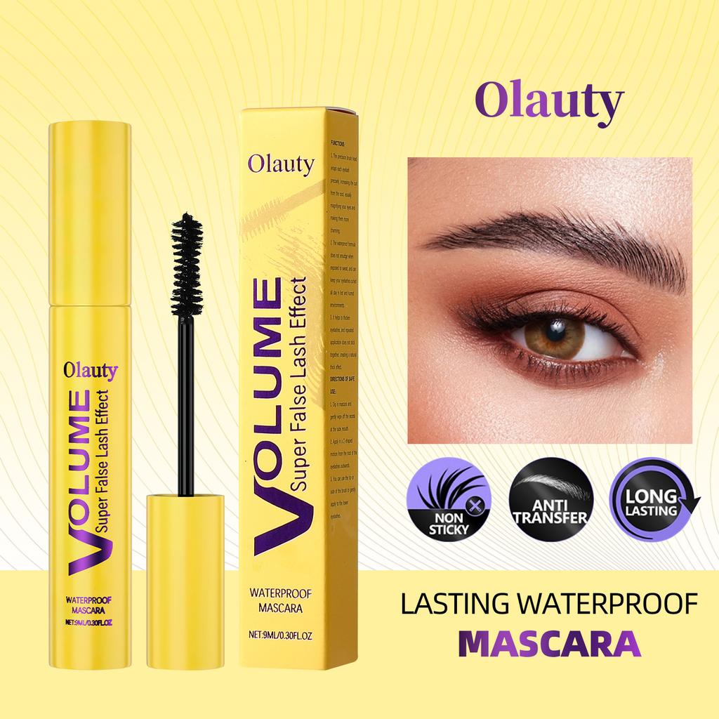 Waterproof Mascara Eyelashes Lengthening Long Lasting Silky Lash Black Eyelashes Extension Make Up Beauty Eye Cosmetic
