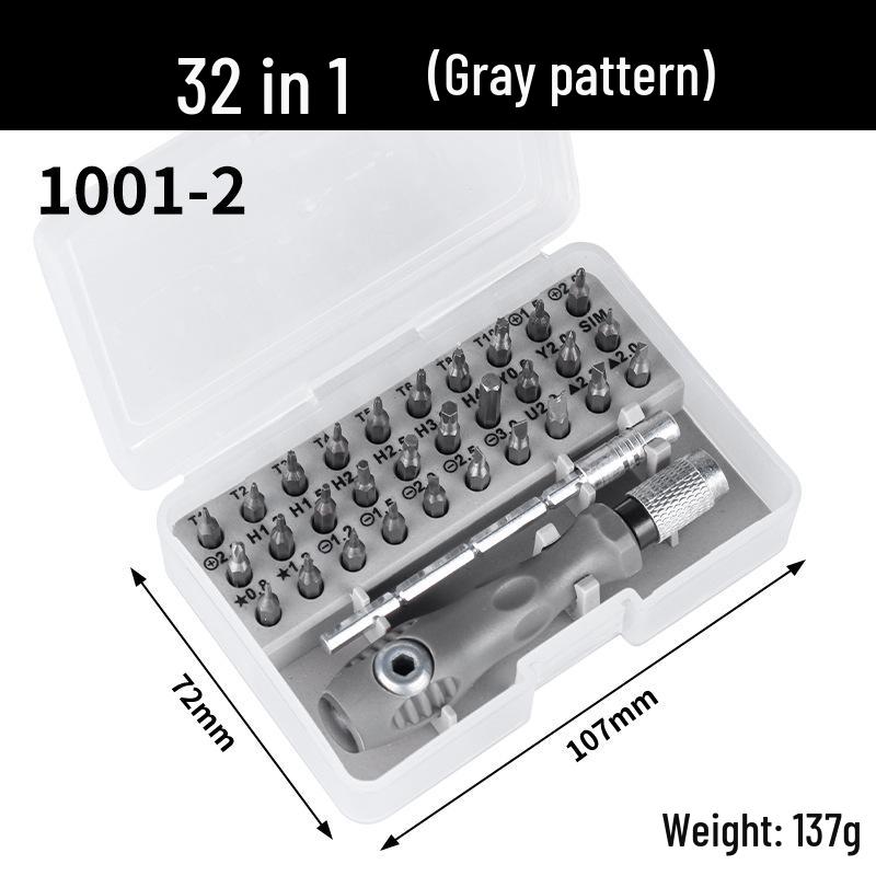 32-in-1 Precision Screwdriver Set for Electronics and Household Repair