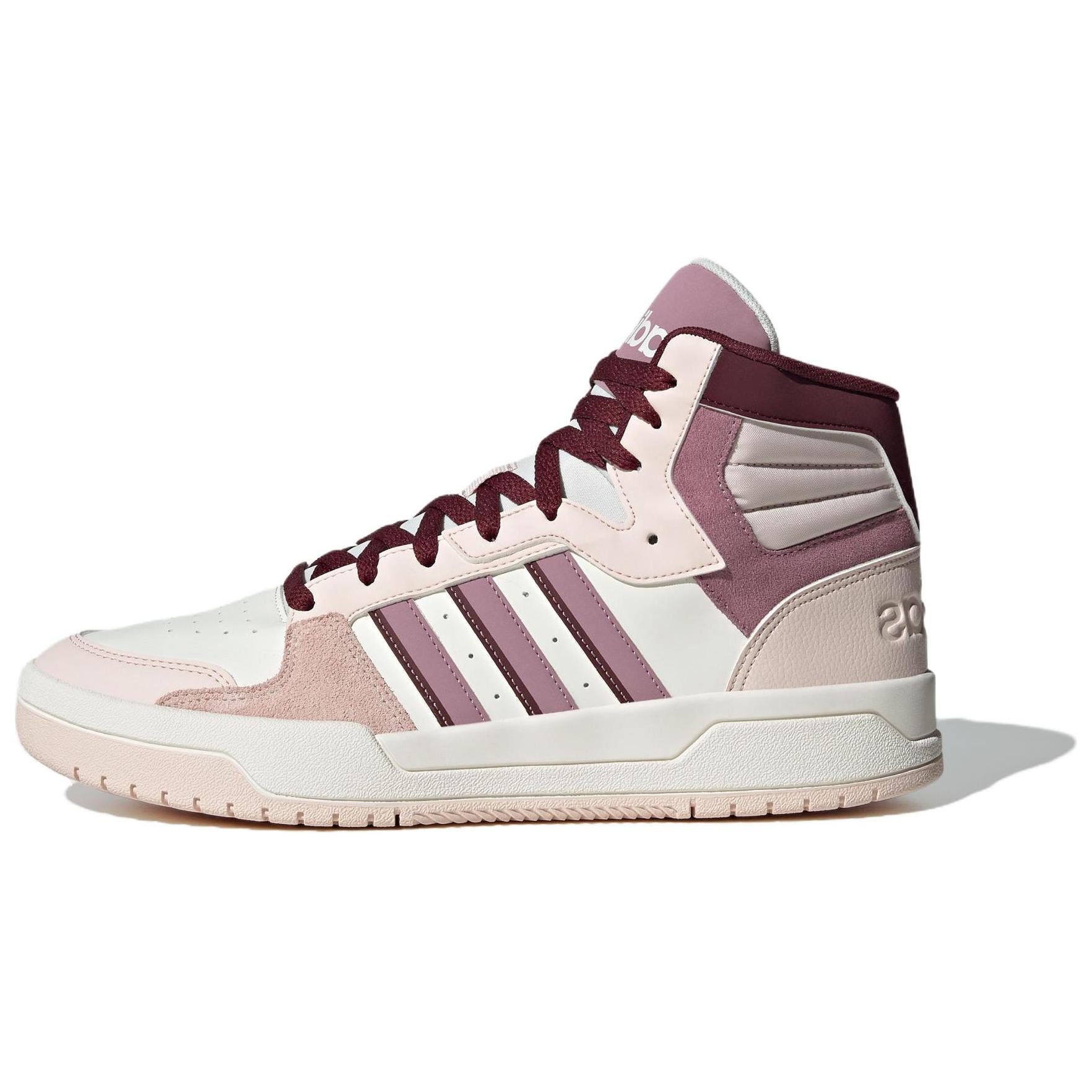 Adidas Entrap Mid Women Cloud White Smoked Pink College Purple ID6010 38 розовый