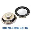 Kulatý širokopásmový reproduktorový měnič 4Ohm 3W Mini reproduktor 20 až 50 mm Audio reproduktor pro DIY Bluetooth reproduktor Elektronický projekt