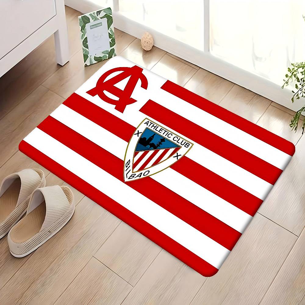 

Athletic Club De Bilbao Novelty Entrance Door Mat Nordic Style Bedroom Living Room Doormat Home Balcony Anti-Slip Mat 50x80 cm