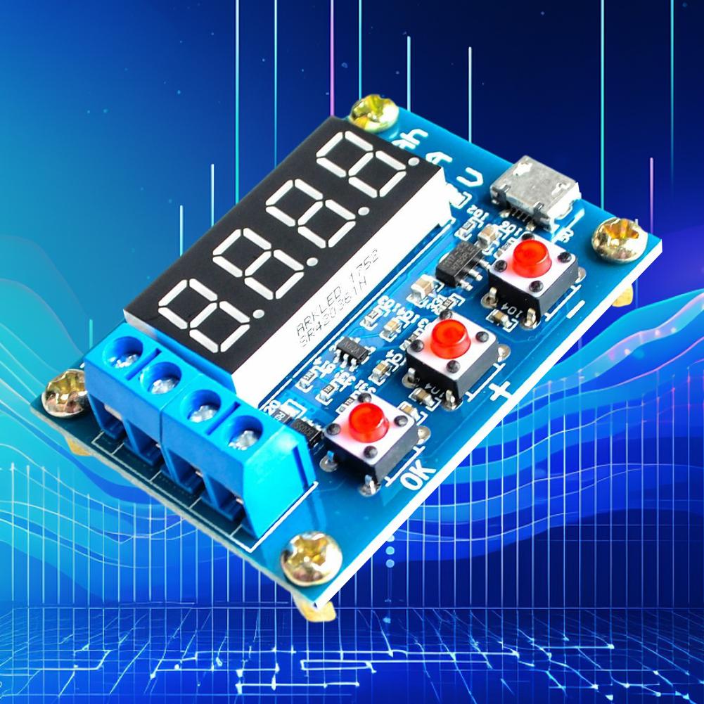 ZB2L3 18650 Lithium-Batterie Stromversorgungs-Test DC4.5-6V Widerstand Blei-Säure Kapazität Entlademeter Entladetester Analysator