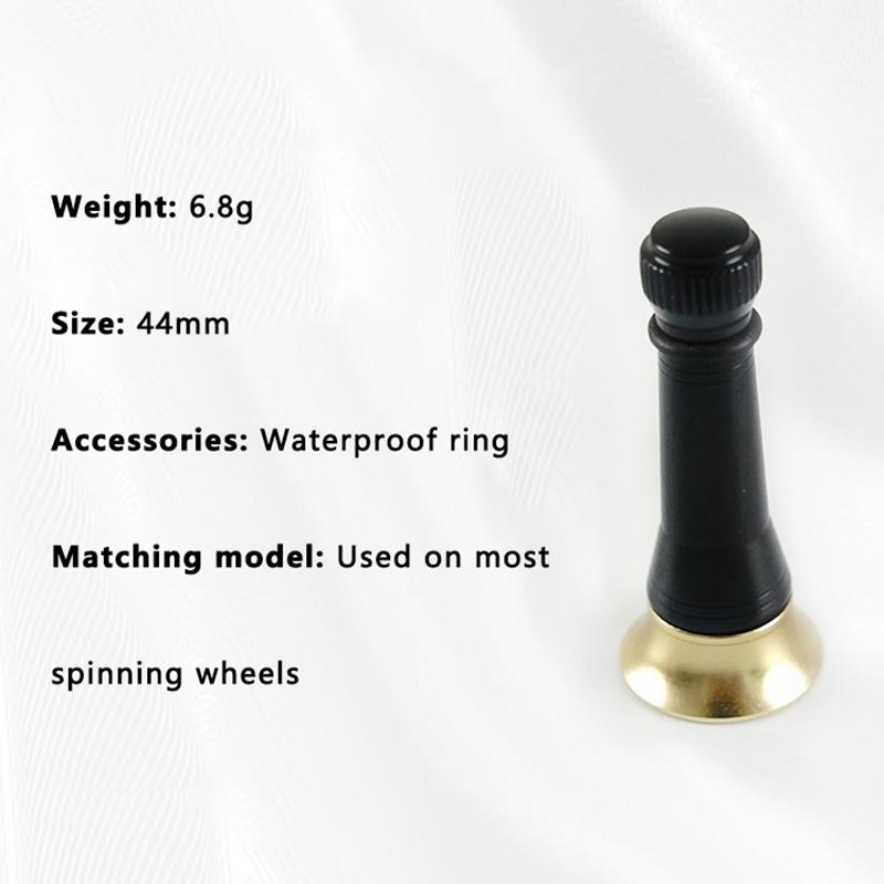 Fishing Wheel Grip Spinning Wheels Fish Wheel Double Shake Handle Cnc Metal Rocker Arm Fit Outdooring Fishing Accessories