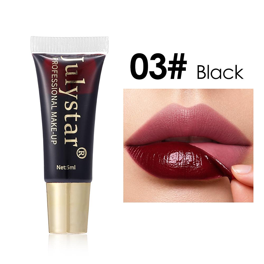 Peel Off Lip Stain Squeeze Tube, Long Lasting Waterproof Matte Lip Tint, Tear Off Liquid Lipstick, Non-Fading Smudge-Proof Lip Stain