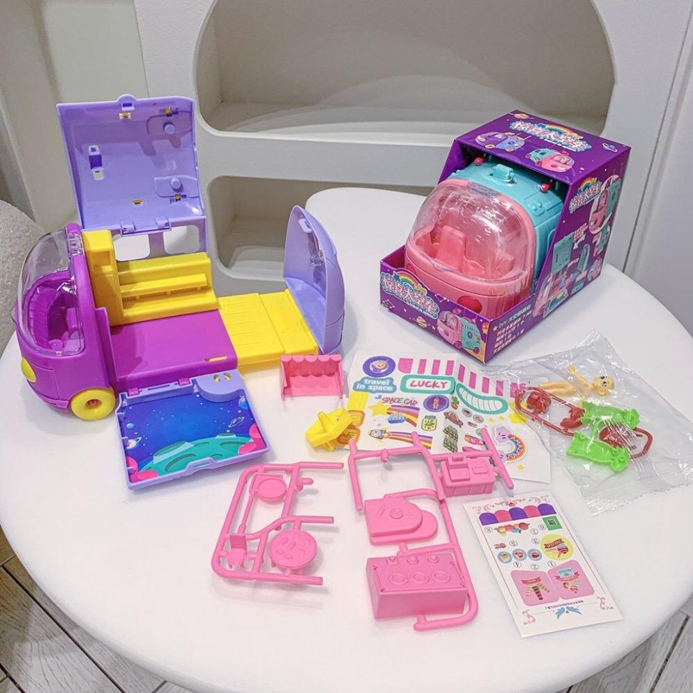 Multi-scene Space Car Parent-child Dessert Kitchen Set New Interactive Toys  Children Gift