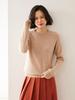 Women's Cashmere Sweater - Autumn/Winter Lazy Style, Thick Loose Knit, Round Neck Pullover Base Layer
