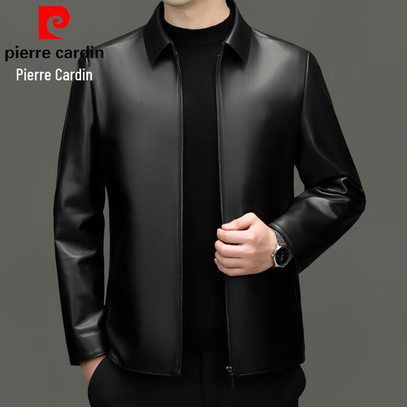Pierre Cardin Men's Genuine Sheepskin Leather Jacket