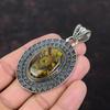 Fruit Jasper Pendant 925 Sterling Silver Pendant Vintage Pendant Gemstone Jewelry Handmade Pendant Gift For Engagement Healing Stone Pendant