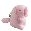 Cute Capybara Plush Doll With Wiggling Tail Adorable Pink Stuffed Animal Toy