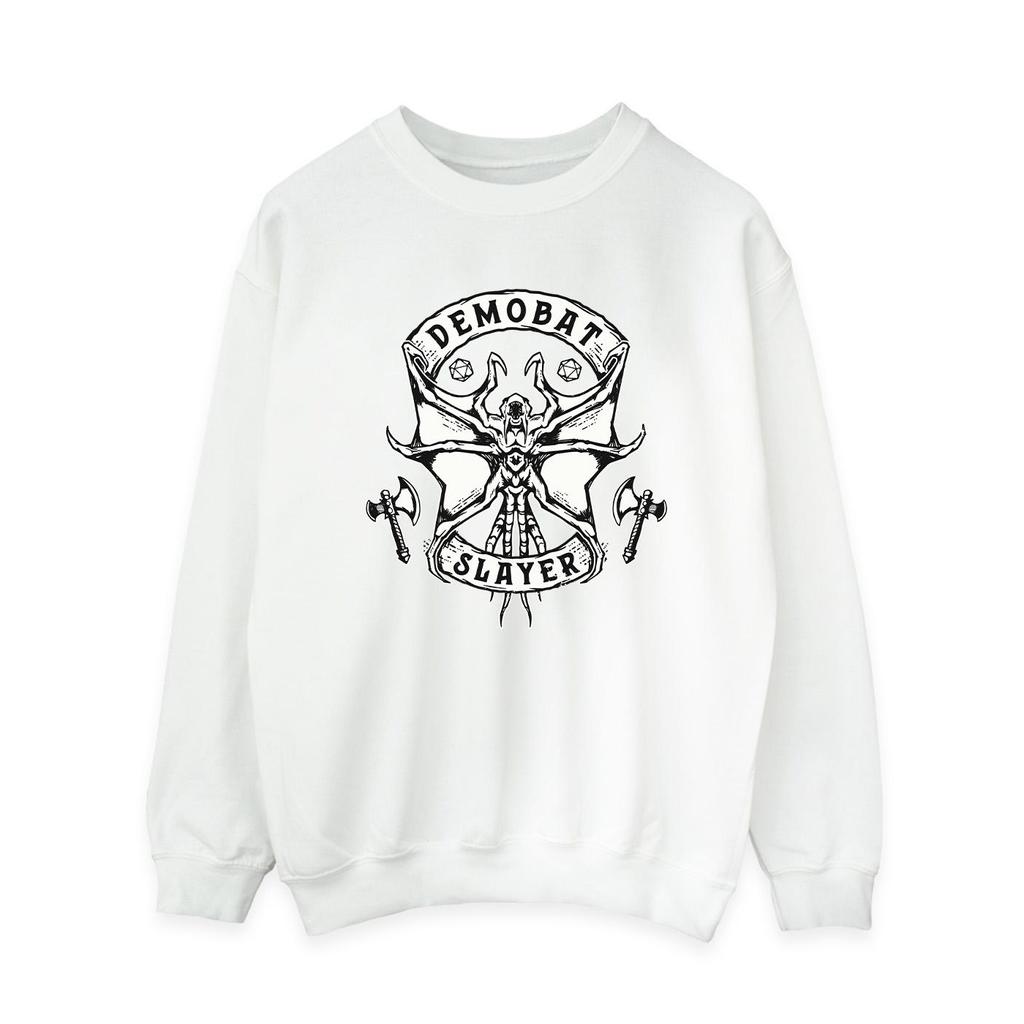 Netflix Womens/Ladies Stranger Things Demobat Slayer Sweatshirt