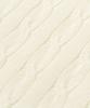 TOFFEE Classic Cable Round Neck Half Knit (Ivory)