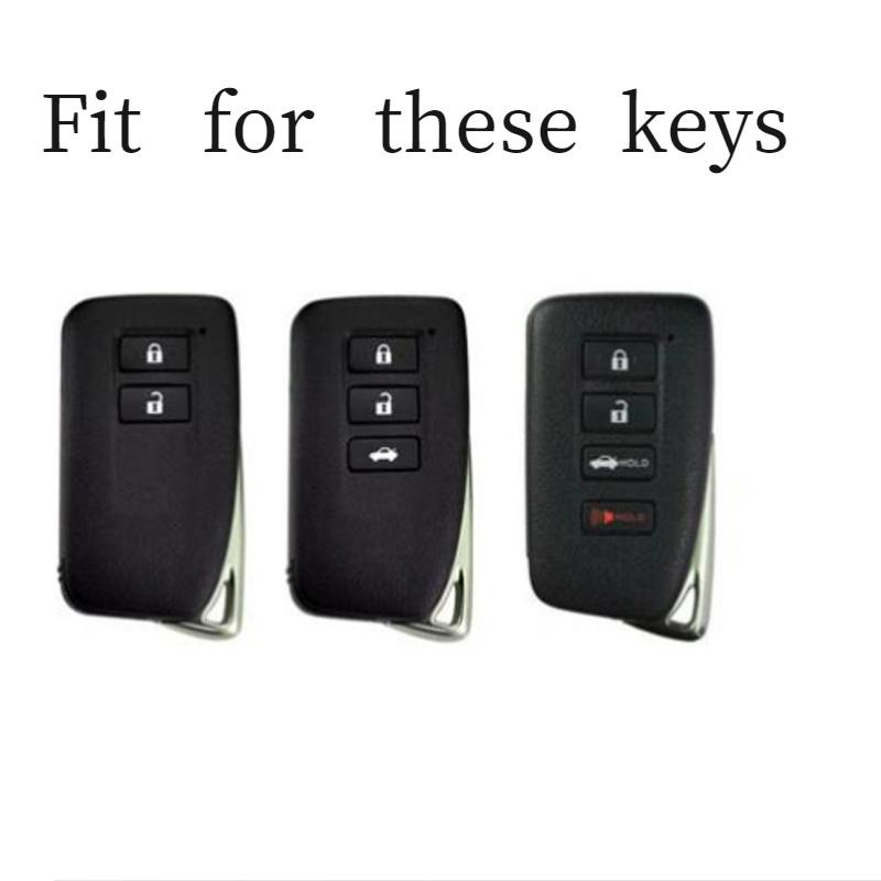 3 Button 4 Button Carbon Abs Car Key Case Cover For Lexus Es Ls Ux Ux 300E Nx Lc Nx Gs Rx Is Es Gx Lx Rc 200 250 350 Ls 450H 300