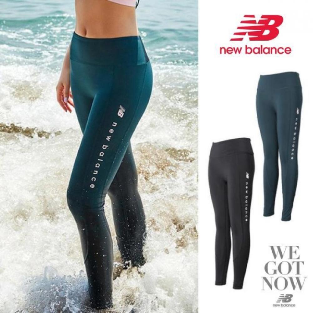 

New Balance High Waist Letter Water Leggings Nbnsa2w752 blacks/80
