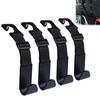 4Pcs Headrest Fastening Hooks Bag Hanger Car Hooks Car Interior Accessories