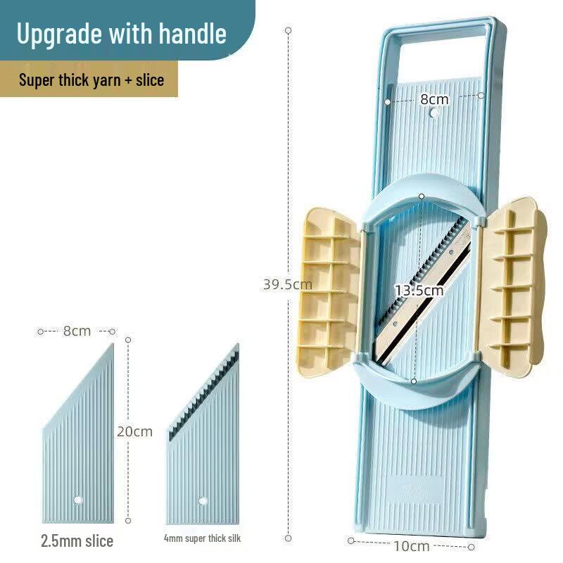 Multi-functional Hand-Safe Vegetable Slicer