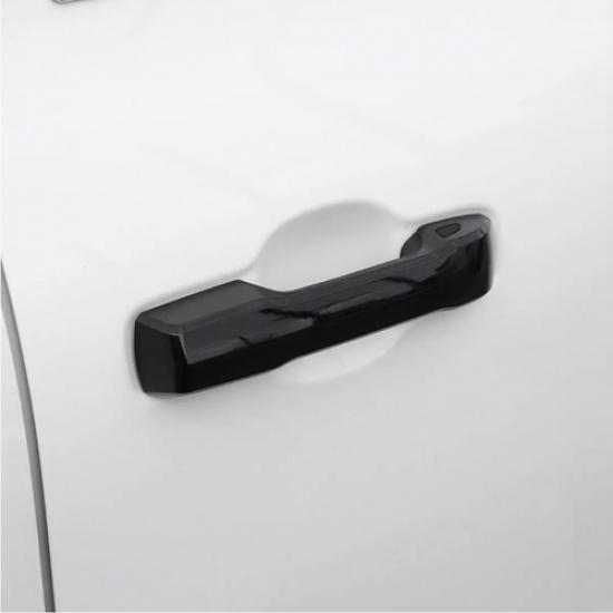 Car Door Handle Cover For Toyota Tacoma 24-25 Glossy Black Trim Exterior Molding