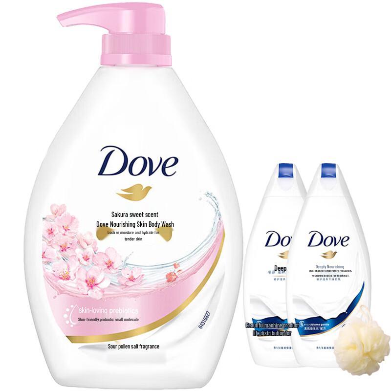 Dove Cherry Blossom Shower Gel & Bath Set