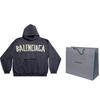 Balenciaga Ripped Pocket Hoodie 744441TOVB14140