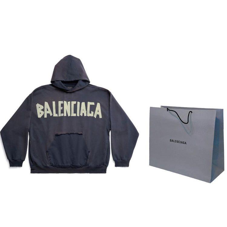 Balenciaga Ripped Pocket Hoodie 744441TOVB14140