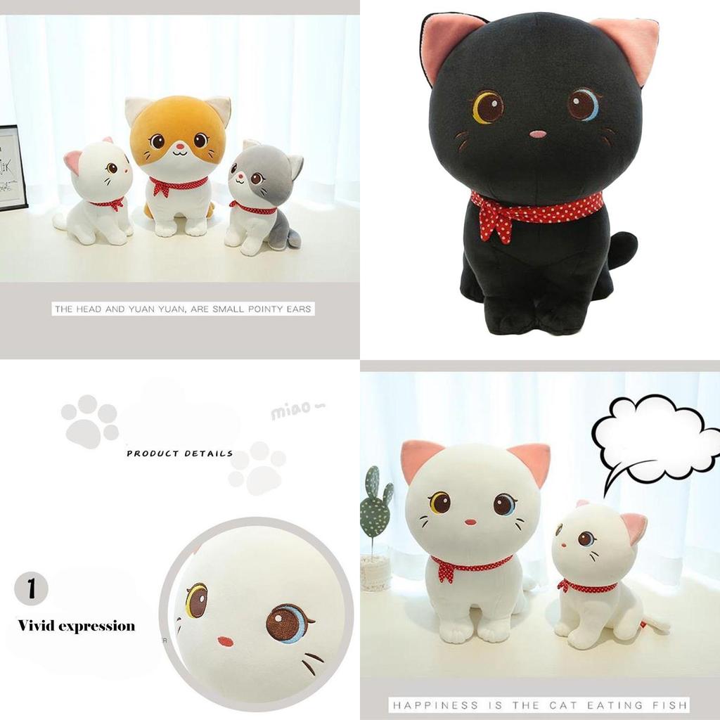 Adorable Cute Soft Cat Plush Toys For Cozy Home Decor And Perfect Gift For Kids
