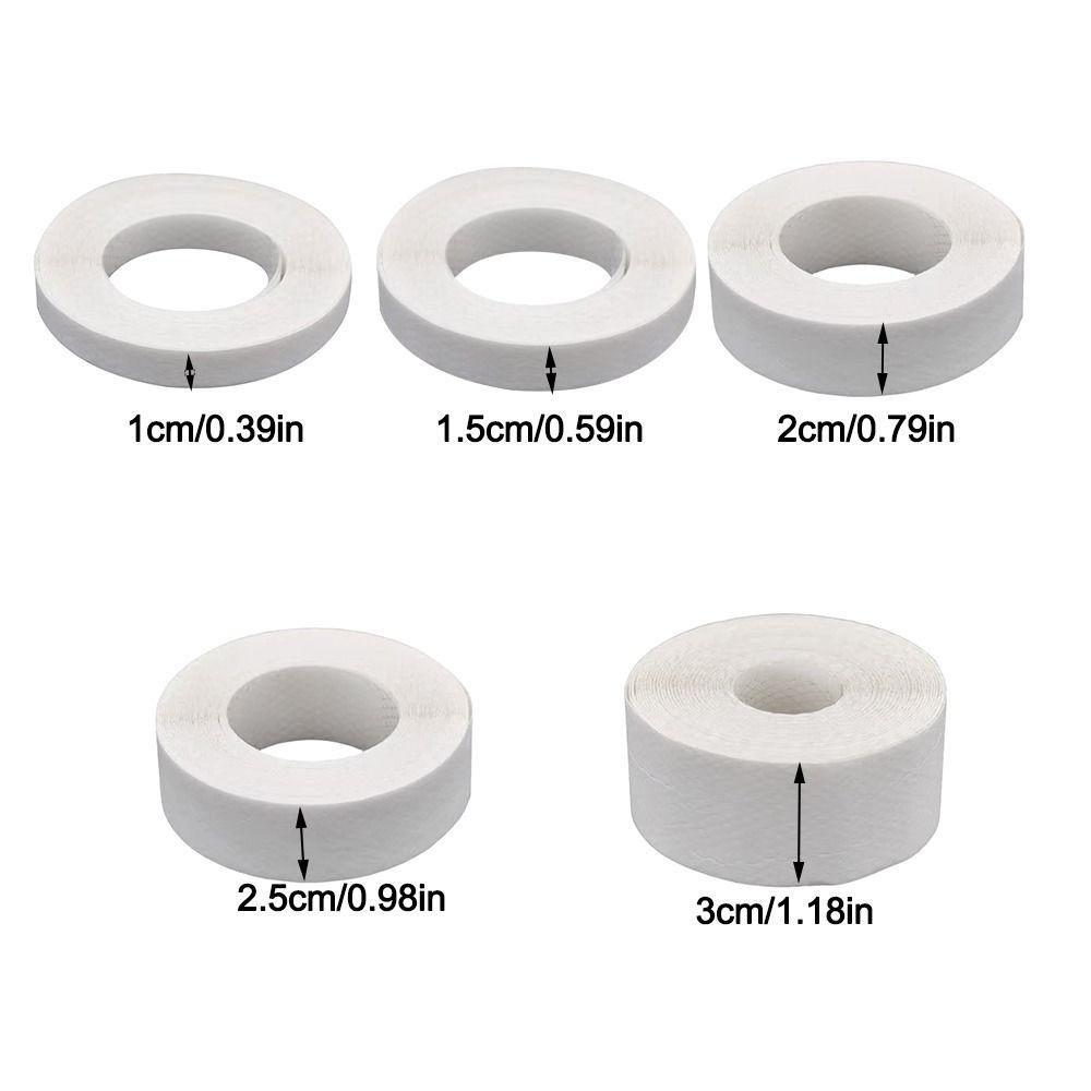 50M Hot Melt Adhesive Mesh Tape Fastener Non-woven Double Sided Clothes Ironing Hem Tapes Mesh DIY Interlining Adhesive Tape