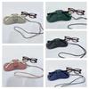 Eyewear Protector Case Glasses Storage Bag Hanging Neck Sunglasses Eyeglass Bag  Female
