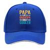 Papa Grandpa Cooler Vintage Hip Hop Hat Fashion Outdoor Sports Sandwich Baseball Cap