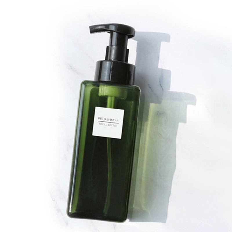 

Диспенсер для мыла в ванной комнате, кухонный, для душа, бутылка для шампуня, многоразовые принадлежности темно-зеленого