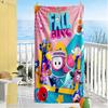 Fall Guys Adventure Beach Towel Quick-Dry Soft Microfiber Comfortable Lightweight Perfect for Traveling Yoga Camping and Swimming