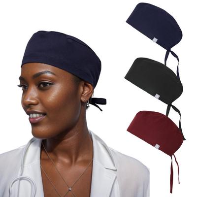 Unisex Printed Cotton Surgical Cap for Dental and Medical Professionals