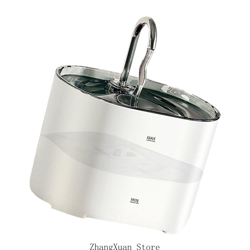 Fontanny dla zwierząt na baterie Duża pojemność Dozownik wody dla kotów do domu i na zewnątrz