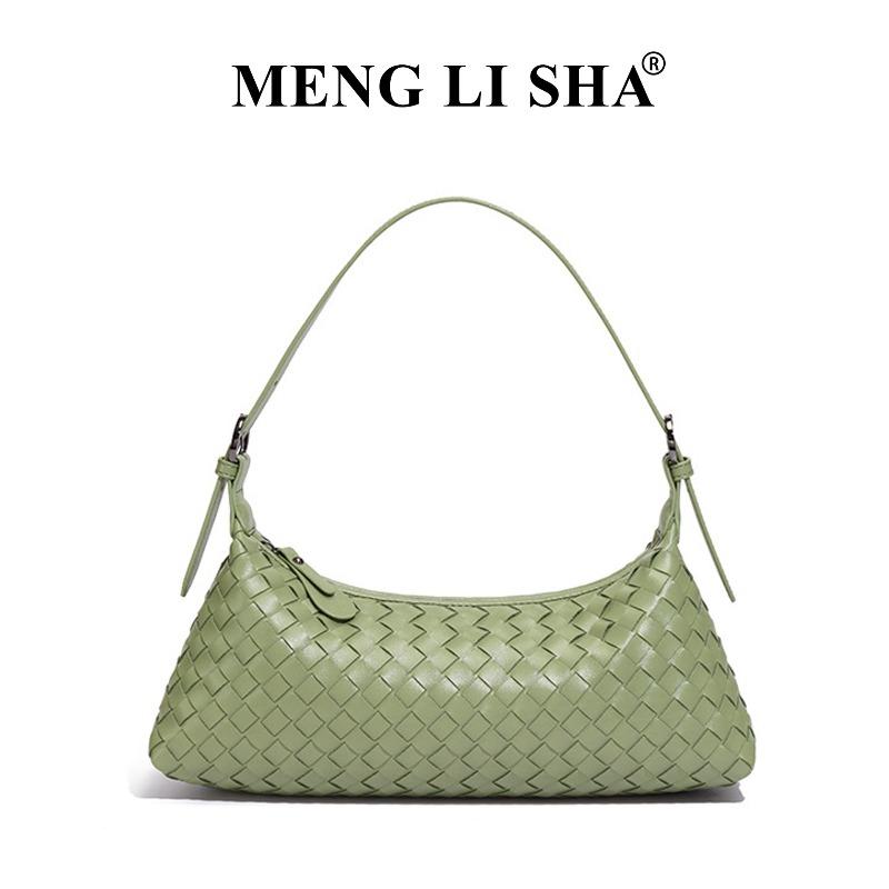 New hand-woven dumpling bag casual versatile handbag commuter shoulder crossbody baguette bag