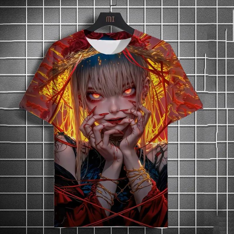 Men's Hipster Wolf 3d Printed T-shirt Printing Short Sleeve Fashion Summer Tee 3D Animal Plus Size Round Neck Daily Holiday Top
