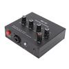 Microphone Preamp 3.5mm 6.5mm XLR Intput Output 60db Gain Condenser and Dynamic Mic Preamplifier with 48V Phantom Power