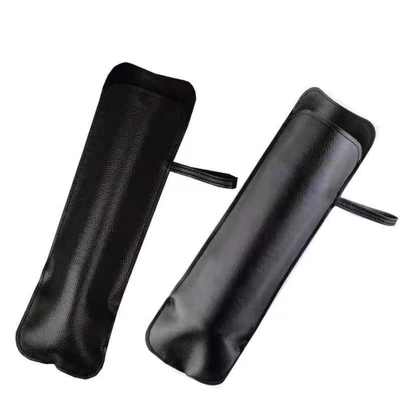 Waterproof Portable Umbrella Cover PU Leather Colorful Leakproof Holder for Folding Umbrellas Outdoor Travel
