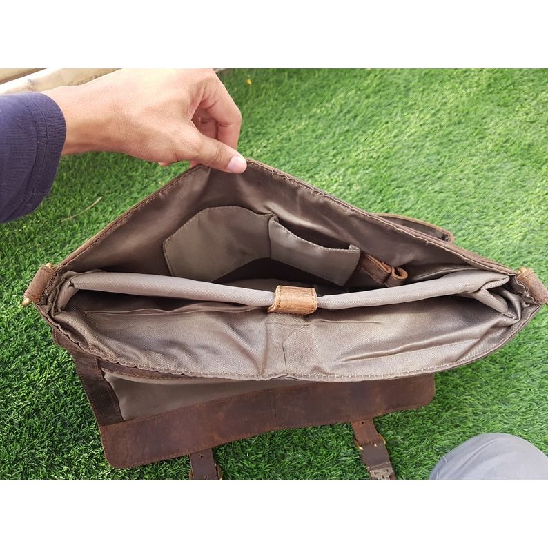 Mens Leather Messenger Bag Mens Leather Messenger Bag Briefcase Satchel Tablet Ipad Next Book Computer Laptop for Womens Day Gift