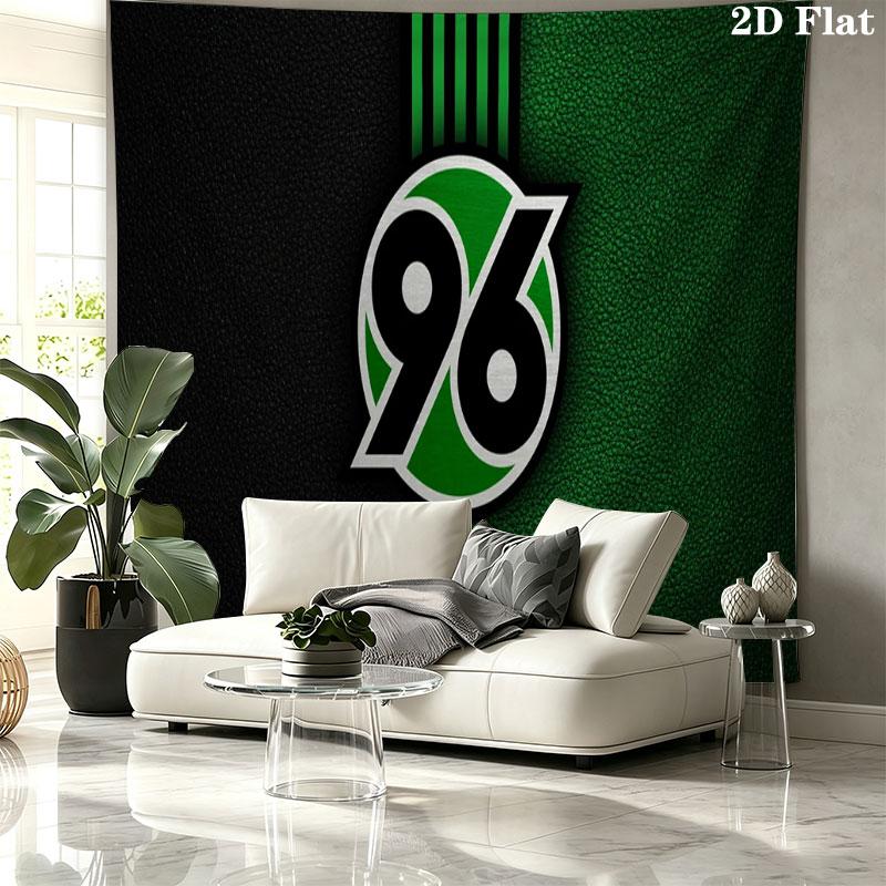 Hannover 96 Art Wall Tapestry, Aesthetic Printed Fabric Blanket, Suitable for Bedroom, Living Room, and Home Decor.