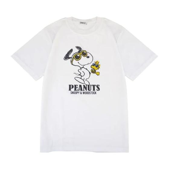[Yoshida Yuu] Snoopy Mesh Setup Top and Bottom Set Room Wear Pajamas Summer Men's Women's