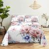Bedroom Sheet Set Gorgeous Flowers Digital Printing Bedding Sheet Pillow Case Bedding Fashion Exquisite Printing Sheet